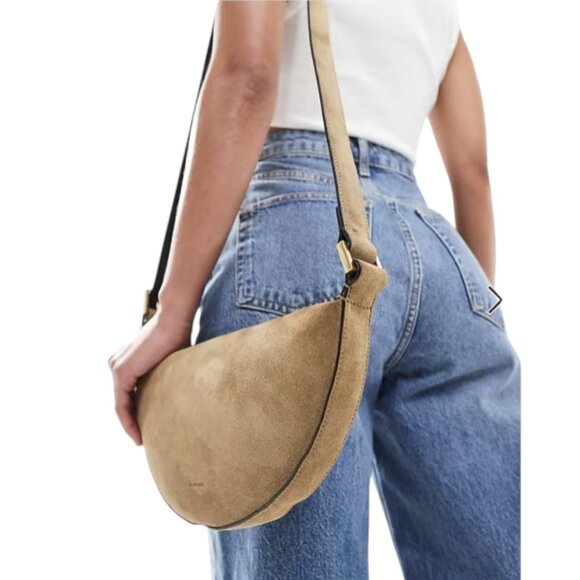 All Saints Handbags - All Saints Beige Crossbody Bag